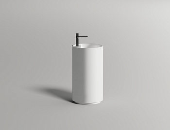 Раковина из искусственного камня Salini ARMONIA 130111SMF 45х45 напольная цвет мультиколор